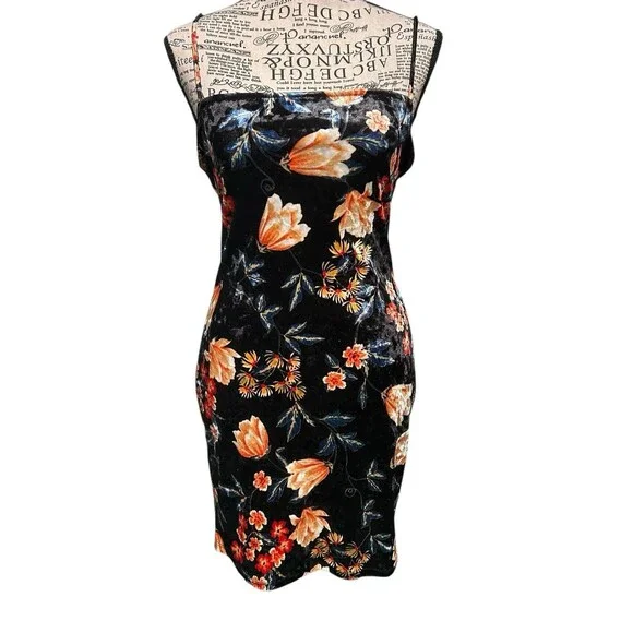 Forever 21 Dresses Forever Asian Abstract Floral Sheath